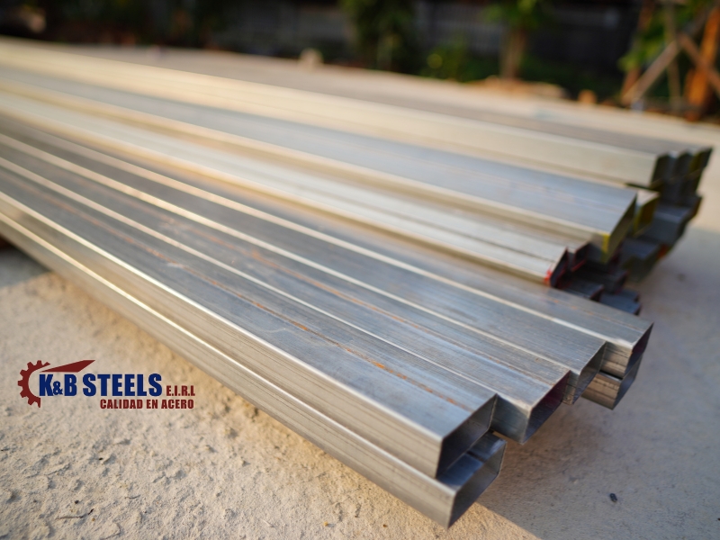 TUBOS LAF Rectangulares Negros y Galvanizados
